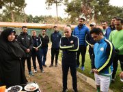 تیم فوتبال پیوند اعضا در برابر پیشکسوتان استقلال پیروز شد