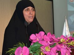 پیام تبریک فاطمه هاشمی به مهین فرهادیزاد