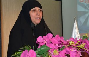 پیام تبریک فاطمه هاشمی به مهین فرهادیزاد