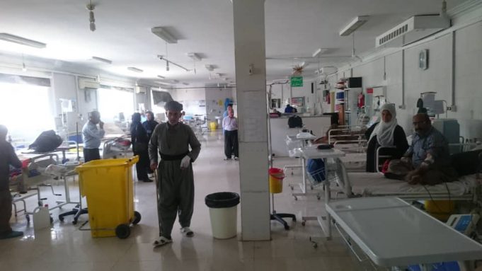 بازدید از مراکز درمانی بیماران خاص در استان کردستان + تصویر