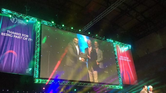 تقدیر از کاروان ورزشی پیوند اعضای ایران در اختتامیه نیوکاسل