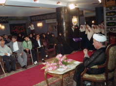 دیدار آیت الله هاشمی رفسنجانی با مسئولین کانون حمایت از بیماران هموفیلى و جمعى از بیماران