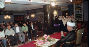 دیدار آیت الله هاشمی رفسنجانی با مسئولین کانون حمایت از بیماران هموفیلى و جمعى از بیماران