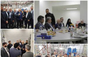 بازدید معاون رئیس جمهور و جمعی از مسئولین از مرکز ملی سرطان