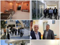 بازدید استاندار از مرکز درمانی آیتالله هاشمی رفسنجانی در بجنورد