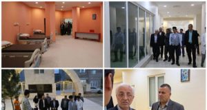 بازدید استاندار از مرکز درمانی آیتالله هاشمی رفسنجانی در بجنورد