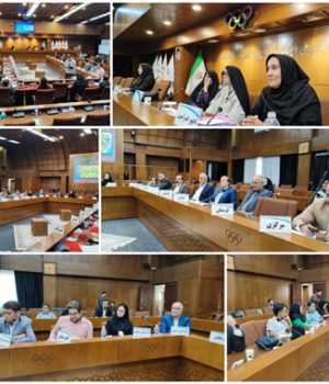 نشست هم افزایی و تعامل هیاتهای ورزش بیماران خاص و پیوند اعضا با حضور مسوولان فدراسیون ورزش بیماران خاص و پیوند اعضا