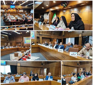 نشست هم افزایی و تعامل هیاتهای ورزش بیماران خاص و پیوند اعضا با حضور مسوولان فدراسیون ورزش بیماران خاص و پیوند اعضا