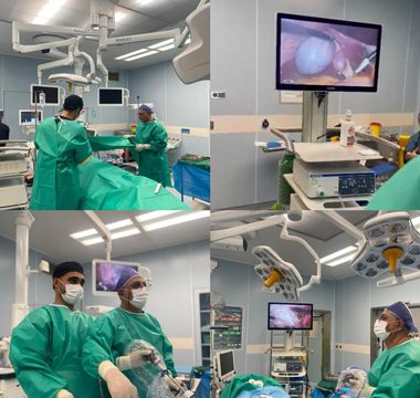 انجام نخستین عمل جراحی لاپاراسکوپی در بیمارستان آیتالله هاشمی رفسنجانی شرق